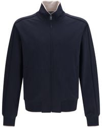 Dolce & Gabbana - Dolce & Gabbana Zip Jacket With Side Bands - Lyst