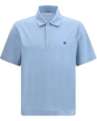 Ferragamo - Short-Sleeve Jersey Polo - Lyst