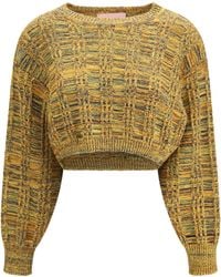 Kristina Ti - Crop Sweater Groove - Lyst