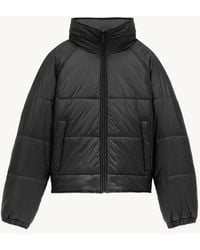 Saint Laurent - "Cassandre" Nylon Down Jacket - Lyst