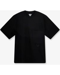 Bottega Veneta - Compact Cotton T-Shirt - Lyst