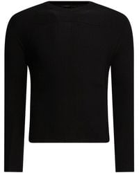 Rick Owens - Virgin Wool Crewneck Sweater - Lyst
