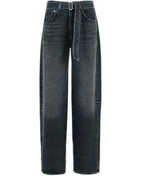Agolde - Cuffed Cotton Jeans - Lyst