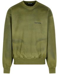 Cultura - Cotton Sweatshirt - Lyst