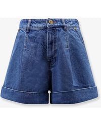 Zimmermann - Tailored Denim Shorts - Lyst