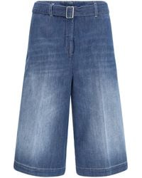 True Royal - Cotton Shorts - Lyst