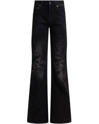Balenciaga - Wide Leg Jeans - Lyst