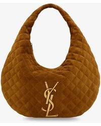 Saint Laurent - Icare Hobo Suede Handbag - Lyst
