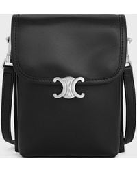 Celine - Triomphe Mini Vertical Pouch - Lyst