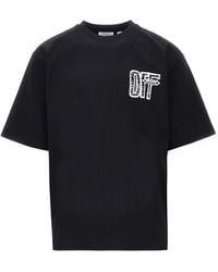 Off-White c/o Virgil Abloh - 'City Nature' Cotton T-Shirt - Lyst