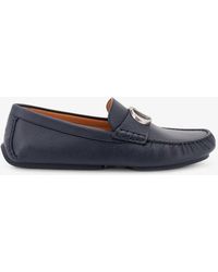 Dior - Dior Roadie Leather Loafers - Lyst