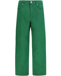 Max Mara - 'S Maxmara Cotton And Linen Pants - Lyst