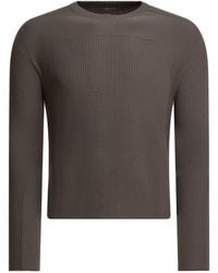Rick Owens - Virgin Wool Crewneck Sweater - Lyst