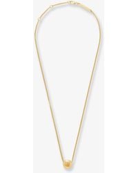 Loewe - Paula's Ibiza -Anagram Pebble Necklace - Lyst