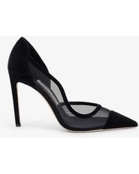 Jimmy Choo - Brigitte 100 Suede Décolleté - Lyst