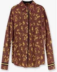 Dries Van Noten - Chloris Viscose Blend Shirt - Lyst