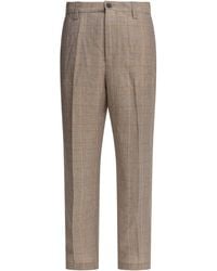 NN07 - Paw Trousers Brown - Lyst