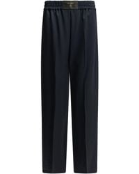 Celine - Wool Trousers - Lyst
