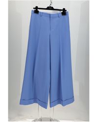 Celine - Trousers Long Docks Polyester - Lyst