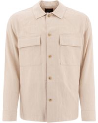 Vince - Linen Overshirt - Lyst