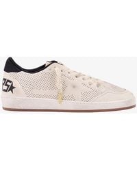 Golden Goose - Deluxe Brand Hf Ball Star Perforated Leather Sneakers - Lyst