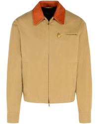 Versace - Cotton Jacket - Lyst