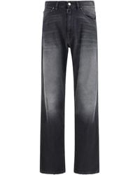 MM6 by Maison Margiela - Jeans Straight-Leg Cotton - Lyst