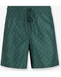 Gucci - Gg Nylon Swim Trunks - Lyst