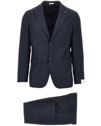 BRERAS Milano - Single-Breasted Wool Tailored Suit - Lyst