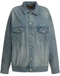 Balenciaga - Denim Jacket - Lyst
