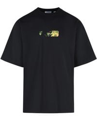 Off-White c/o Virgil Abloh - 'Spices Arrow' Cotton T-Shirt - Lyst