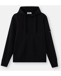 Stone Island - Organic Cotton Sweatshirt - Lyst