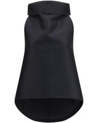 Balenciaga - High Neck Top - Lyst