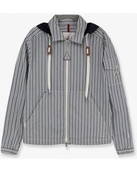 Moncler - Havas Striped Cotton Jacket - Lyst