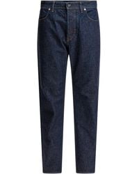 Stone Island - Raw Denim Jeans - Lyst