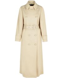 Dolce & Gabbana - 'Over' Polyester Blend Trench Coat - Lyst