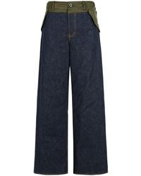 Sacai - Cotton Jeans - Lyst