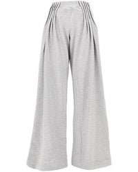 Dries Van Noten - Wide-Leg Pleated Sweatpants - Lyst