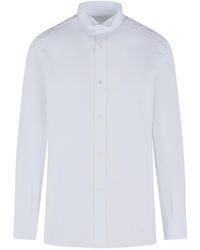 Maison Margiela - 'Snapped' Cotton Shirt - Lyst