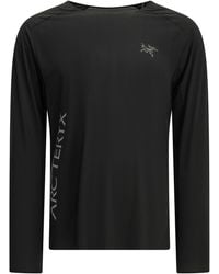 Arc'teryx - Norvan Dw Logo Crew-Neck T-Shirt - Lyst