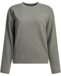 Maison Kitsuné - Baby Fox Crew-Neck Sweatshirt - Lyst