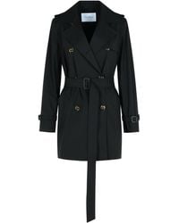 Max Mara - 'Landa' Cotton Trench Coat - Lyst