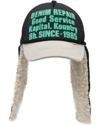 Kapital - Denim Repair Service Trucker Hat - Lyst