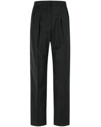 Max Mara - 'Sesamo Carrot' Virgin Wool Tela Pants - Lyst