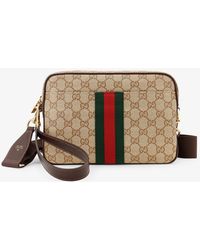 Gucci - Small Crossbody Bag With Web Detail - Lyst