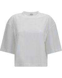 Brunello Cucinelli - Oversized Short-Sleeve T-Shirt - Lyst