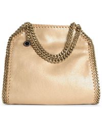 Stella McCartney - 'Tote Mini Falabella' 'Shaggy Deer' Bag - Lyst