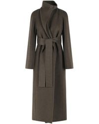KHAITE - Romare Wool Coat - Lyst