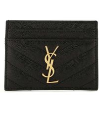 Saint Laurent - "Cassandre Matelassè" Cards Holder - Lyst
