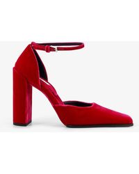 Alaïa - D' Orsay 90 Velvet Décolleté - Lyst